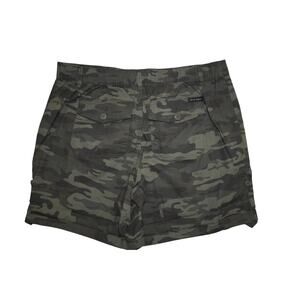 Ideal Standard Women’s Camo Utility Shorts – Size XXL Stretch Cotton Adjustable
